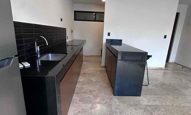 departamento en planta baja de una recamara con jardin en norte de merida yucatan temozon