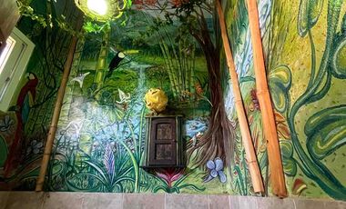 Bella Casa vista al mar sobre Loma