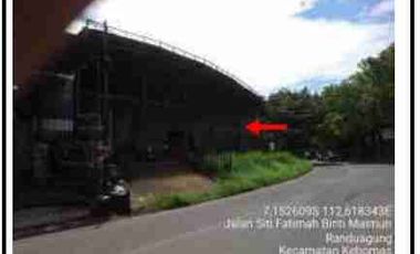 Dijual via lelang gudang di Kebomas Gresik