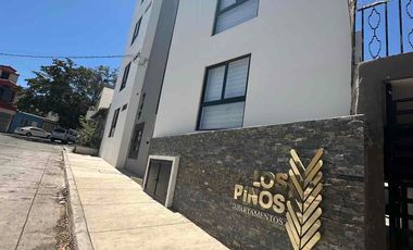 Depaen renta con muebles, 2 recámaras, 2 baños, Col Los Pinos, cerca de gobierno del estado