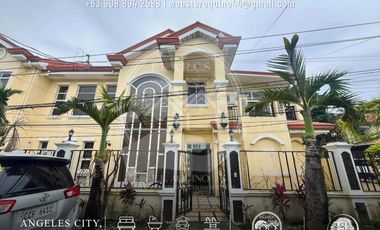 SIX BEDROOM HOUSE FULLY FURNISHED LOCATED IN A SECURED SUBDIVISION NEAR CLARK AND KOREAN TOWN
