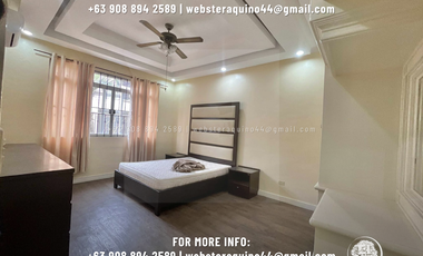 SIX BEDROOM HOUSE FULLY FURNISHED LOCATED IN A SECURED SUBDIVISION NEAR CLARK AND KOREAN TOWN
