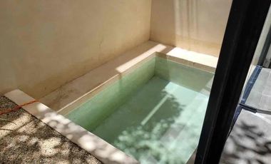 departamento de una recámara amueblado en renta en Montebello dentro de la ciudad norte merida Yucatán