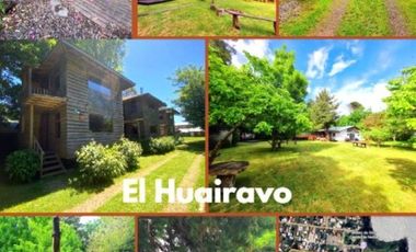 SE VENDE HERMOSO COMPLEJO TURISTICO EL HUAIRAVO, VALDIVIA