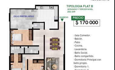 PRE VENTA DEPARTAMENTOS EN SACHACA