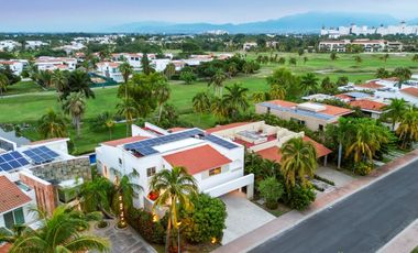 Casa de Lujo con Vista Al Campo de Golf en El Tigre Riviera Nayarit - Isla Tortuga