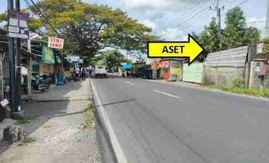 Dijual via lelang gudang di raya babat cerme Gresik