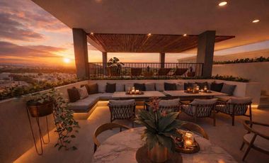 Amara Chapultepec Preventa Depas y Loft, moderna construcción, alberca con vista