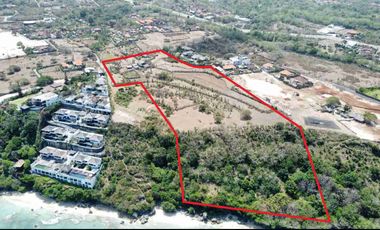 loss tebing pantai nusa dua!! 4 hektar tanah di jual