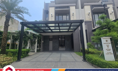 Unit Terbatas! Rumah Mewah 3 Lantai Art Deco Bukit Podomoro Jakarta - Siap Huni
