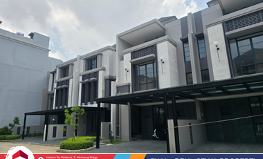 Unit Terbatas! Rumah Mewah 3 Lantai Art Deco Bukit Podomoro Jakarta - Siap Huni