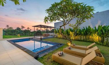 🌴 EXCLUSIVE FREEHOLD VILLA FOR SALE IN PERERENAN, CANGGU 🌴
Luxury Tropical Living with Stunning Rice Field Views