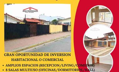 Se Arrienda Linda y Amplia Casa con destino Administrativo en pleno centro de Quillota.