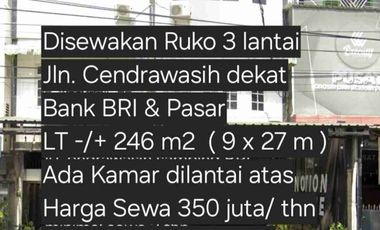 Ruko disewakan di Komplek Rajawali, Halim Perdana Kusuma, Makasar, Jakarta Timur, Daerah Khusus Ibukota Jakarta