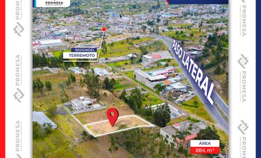 Venta de Terreno en Huachi San Francisco cerca a la carrertera del Paso Lateral, Ambato, Ecuador