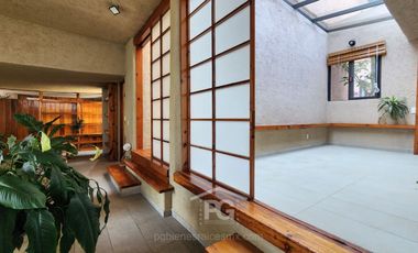 Casa en renta con amplio jardín | San Miguel Xicalco, Tlalpan | 1.100 m² de terreno