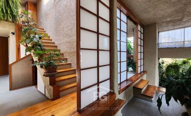Casa en renta con amplio jardín | San Miguel Xicalco, Tlalpan | 1.100 m² de terreno