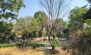 Casa en renta con amplio jardín | San Miguel Xicalco, Tlalpan | 1.100 m² de terreno