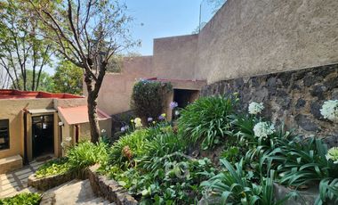 Casa en renta con amplio jardín | San Miguel Xicalco, Tlalpan | 1.100 m² de terreno