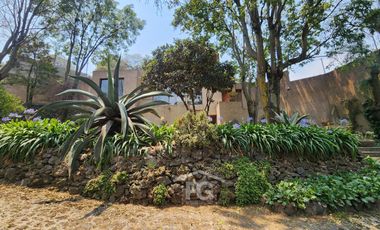 Casa en renta con amplio jardín | San Miguel Xicalco, Tlalpan | 1.100 m² de terreno
