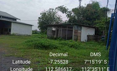 Dijual Via Lelang Gudang Lokasi Jalan Raya Pelem Watu Desa Gempolkurung Kec Menganti Gresik