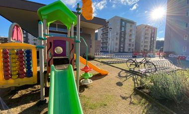 Acogedor Departamento en Arriendo Condominio Vista Ñielol cuenta con 3 dormitorios 2 baños estacionamiento bodega quincho piscina