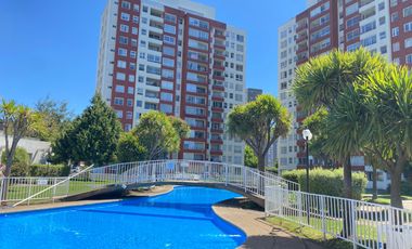 Hermoso y Moderno Departamento en Venta Condominio Plaza Club 2 dormitorios 1 baño estacionamiento bodega