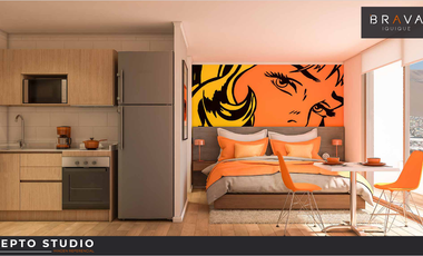 Departamento en venta Iquique Brava 1D1B cesion precio 2024