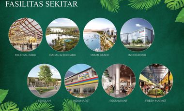 Rumah Pik 2 Permata Hijau Residences Uk 12X25 Hrg 10M Bs KPR