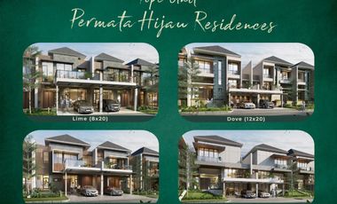 Rumah Pik 2 Permata Hijau Residences Uk 12X25 Hrg 10M Bs KPR