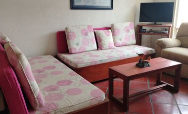 RENTO CONDOMINIO AMUEBLADO COL. LOMAS DE LA SELVA