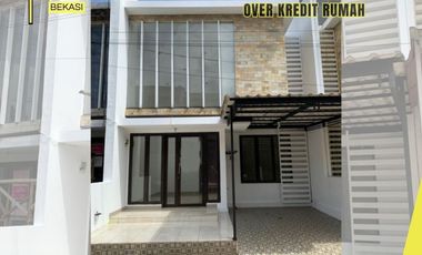 Rumah Over Kredit 79JT di Perum Santorini Residence Jatiasih dkt Tol