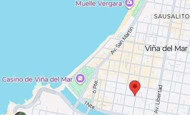 Vive Aquí! DEPARTAMENTO 58M2,  2D 2B 1E 1B, VIÑA DEL MAR, CÉNTRICO, PISO 4.