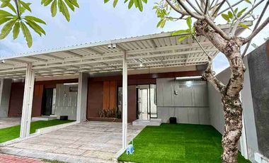 Rumah baru minimalis modern dalam perumahan elite dekat Kota Gedhe