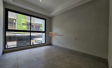 Lokasi strategis! Brand New Modern Minimalis Dijual Rumah Jelambar Kavling Polri 2,5 Lantai Unfurnish Grogol jakarta barat