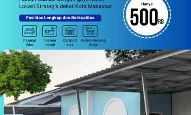 Rumah dijual di Marusu, Maros, A'bulosibatang, Sulawesi Selatan