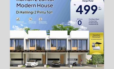 Vertihouse Sawangan 2 | Rumah 2 lantai harga 1 lantai | Dekat Tanggerang Selatan dan BSD