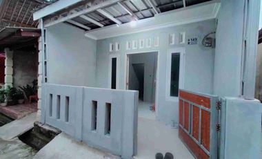 Siap huni free pagar dan canopi..