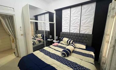 Jual rumah full furnish murah  tinggal huni