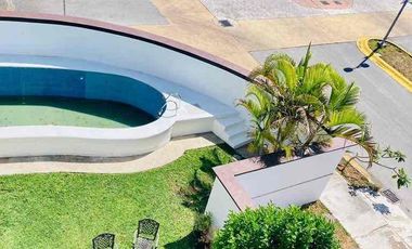 Torre de departamentos con amenidades