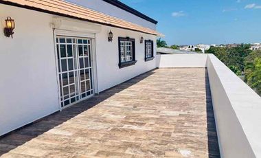 Torre de departamentos con amenidades