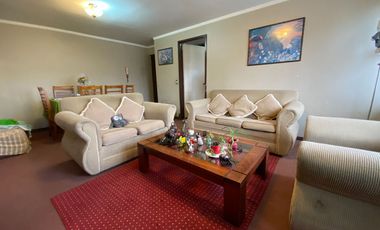 Venta Departamento Condominio Los Abedules 3 dormitorios 1 baño cocina independiente logia estacionamiento