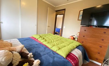 Venta Departamento Condominio Los Abedules 3 dormitorios 1 baño cocina independiente logia estacionamiento