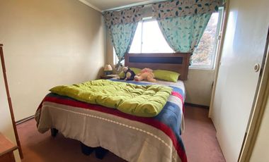 Venta Departamento Condominio Los Abedules 3 dormitorios 1 baño cocina independiente logia estacionamiento