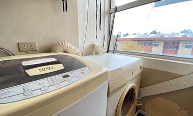 Venta Departamento Condominio Los Abedules 3 dormitorios 1 baño cocina independiente logia estacionamiento