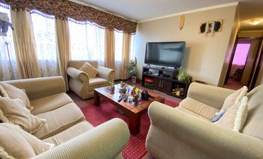 Venta Departamento Condominio Los Abedules 3 dormitorios 1 baño cocina independiente logia estacionamiento