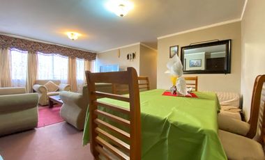 Venta Departamento Condominio Los Abedules 3 dormitorios 1 baño cocina independiente logia estacionamiento