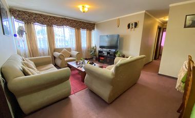 Venta Departamento Condominio Los Abedules 3 dormitorios 1 baño cocina independiente logia estacionamiento