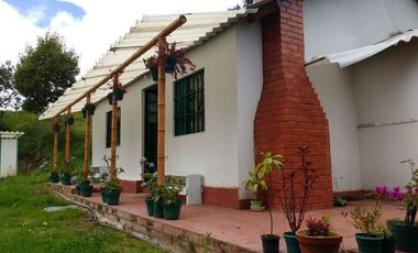 VENDO CASA LOTE EN GUASCA UBICADISIMO