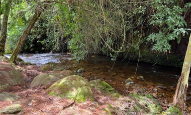 VENDO LINDA FINCA CON RIO EN GUASCA
